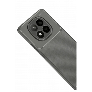 Xiaomi Redmi Note 14 Pro Plus Kılıf Auto Focus Karbon Kapak - Gri