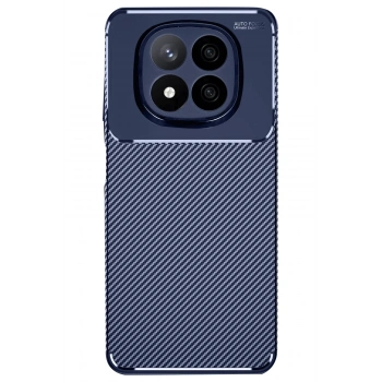 Xiaomi Redmi Note 14 Pro Plus Kılıf Auto Focus Karbon Kapak - Lacivert