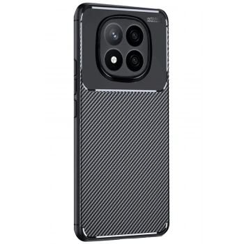 Xiaomi Redmi Note 14 Pro Plus Kılıf Auto Focus Karbon Kapak - Siyah