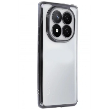 Xiaomi Redmi Note 14 Pro Plus Kılıf Lensli Silikon - Siyah