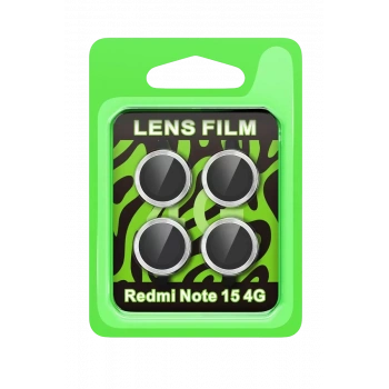 Xiaomi Redmi Note 15 4G Raze Metal Kamera Lens - Gümüş