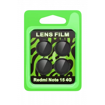 Xiaomi Redmi Note 15 4G Raze Metal Kamera Lens - Siyah
