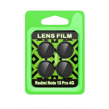 Xiaomi Redmi Note 15 Pro 4G Raze Metal Kamera Lens - Siyah