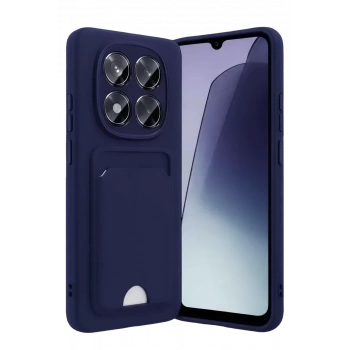 Xiaomi Redmi Note 15 Pro 5G Kelvin Kartvizitli Silikon - Lacivert