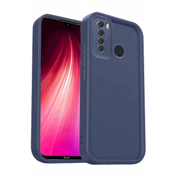 Xiaomi Redmi Note 8 Kılıf Viera Silikon - Lacivert