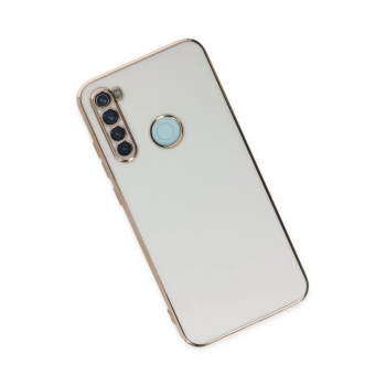 Xiaomi Redmi Note 8 Kılıf Volet Silikon - Beyaz