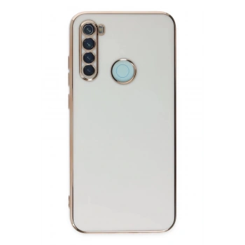 Xiaomi Redmi Note 8 Kılıf Volet Silikon - Beyaz