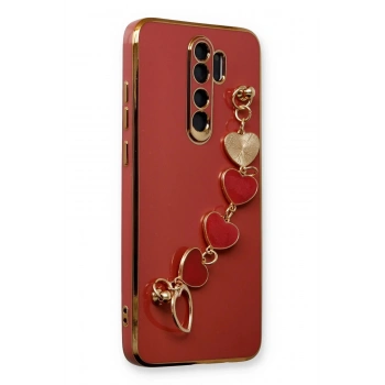 Xiaomi Redmi Note 8 Pro Kılıf Esila Silikon - Kırmızı