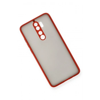 Xiaomi Redmi Note 8 Pro Kılıf Montreal Silikon Kapak - Kırmızı