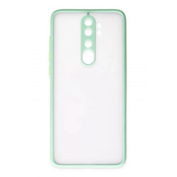 Xiaomi Redmi Note 8 Pro Kılıf Montreal Silikon Kapak - Turkuaz