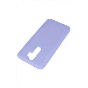 Xiaomi Redmi Note 8 Pro Kılıf Nano içi Kadife Silikon - Lila