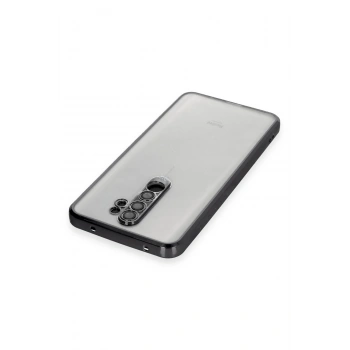 Xiaomi Redmi Note 8 Pro Kılıf Razer Lensli Silikon - Siyah