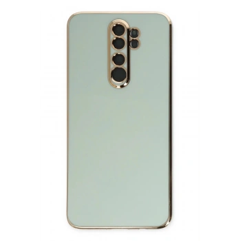 Xiaomi Redmi Note 8 Pro Kılıf Volet Silikon - Açık Yeşil