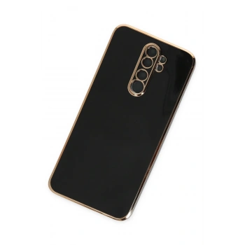 Xiaomi Redmi Note 8 Pro Kılıf Volet Silikon - Siyah