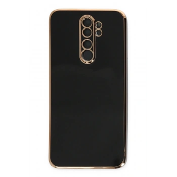 Xiaomi Redmi Note 8 Pro Kılıf Volet Silikon - Siyah