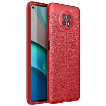 Xiaomi Redmi Note 9 5G Kılıf Auto Focus Kapak - Kırmızı