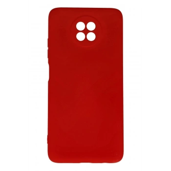 Xiaomi Redmi Note 9 5G Kılıf Nano içi Kadife Silikon - Kırmızı