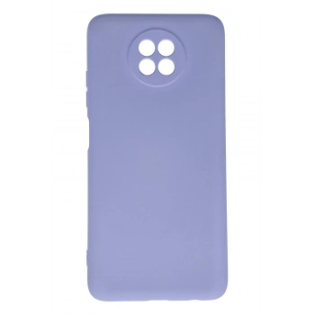 Xiaomi Redmi Note 9 5G Kılıf Nano içi Kadife Silikon - Lila
