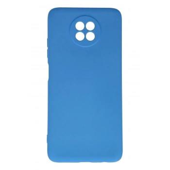 Xiaomi Redmi Note 9 5G Kılıf Nano içi Kadife Silikon - Mavi