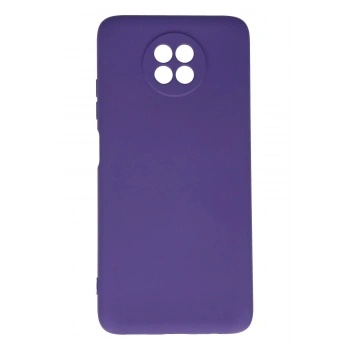 Xiaomi Redmi Note 9 5G Kılıf Nano içi Kadife Silikon - Mor