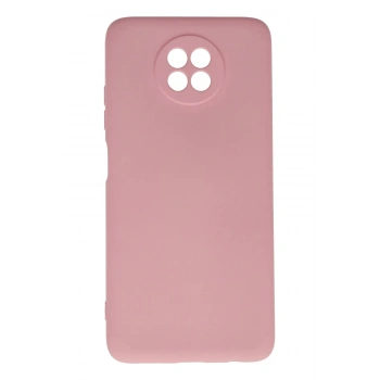 Xiaomi Redmi Note 9 5G Kılıf Nano içi Kadife Silikon - Pembe