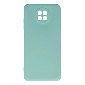 Xiaomi Redmi Note 9 5G Kılıf Nano içi Kadife Silikon - Turkuaz