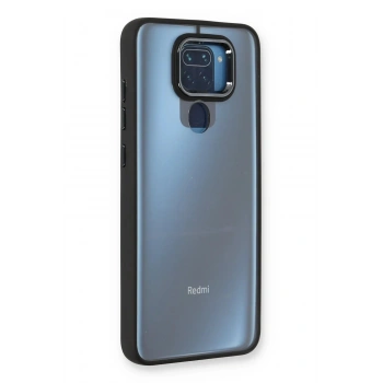 Xiaomi Redmi Note 9 Kılıf Dora Kapak - Siyah