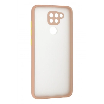 Xiaomi Redmi Note 9 Kılıf Montreal Silikon Kapak - Pembe