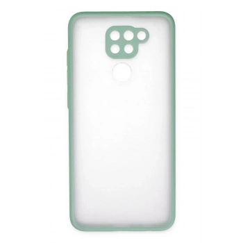 Xiaomi Redmi Note 9 Kılıf Montreal Silikon Kapak - Turkuaz