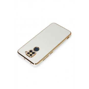 Xiaomi Redmi Note 9 Kılıf Volet Silikon - Beyaz