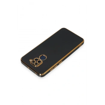 Xiaomi Redmi Note 9 Kılıf Volet Silikon - Siyah