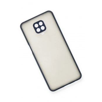 Xiaomi Redmi Note 9 Pro Kılıf Montreal Silikon Kapak - Lacivert