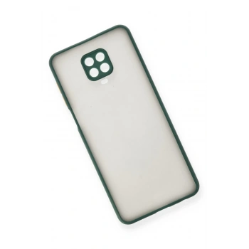 Xiaomi Redmi Note 9 Pro Kılıf Montreal Silikon Kapak - Yeşil