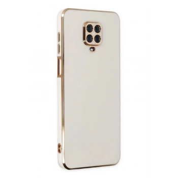 Xiaomi Redmi Note 9 Pro Kılıf Volet Silikon - Beyaz