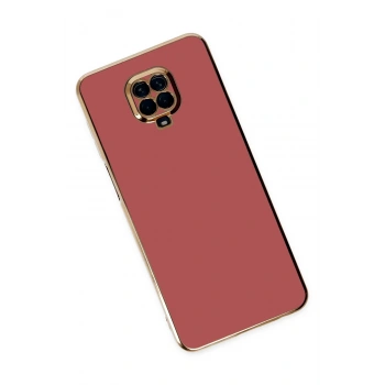 Xiaomi Redmi Note 9 Pro Kılıf Volet Silikon - Kırmızı