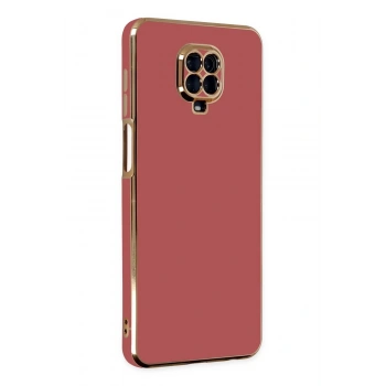 Xiaomi Redmi Note 9 Pro Kılıf Volet Silikon - Kırmızı