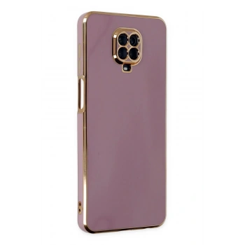 Xiaomi Redmi Note 9 Pro Kılıf Volet Silikon - Mor