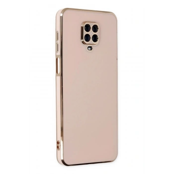 Xiaomi Redmi Note 9 Pro Kılıf Volet Silikon - Pembe