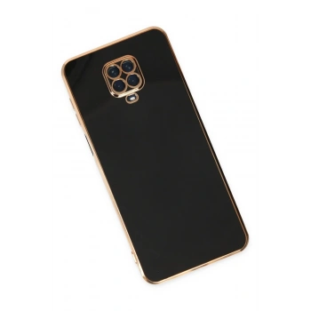 Xiaomi Redmi Note 9 Pro Kılıf Volet Silikon - Siyah