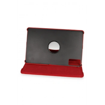 Xiaomi Redmi Pad Kılıf 360 Tablet Deri Kılıf - Kırmızı
