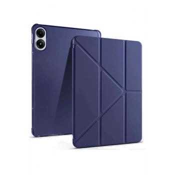 Xiaomi Redmi Pad Pro 12.1 Kılıf Kalemlikli Mars Tablet Kılıfı - Lacivert