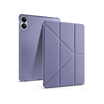 Xiaomi Redmi Pad Pro 12.1 Kılıf Kalemlikli Mars Tablet Kılıfı - Lila