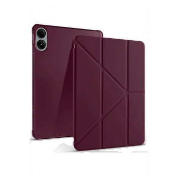 Xiaomi Redmi Pad Pro 12.1 Kılıf Kalemlikli Mars Tablet Kılıfı - Mor