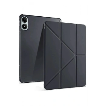 Xiaomi Redmi Pad Pro 12.1 Kılıf Kalemlikli Mars Tablet Kılıfı - Siyah