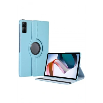 Xiaomi Redmi Pad SE 4G Kılıf 360 Tablet Deri Kılıf - Turkuaz