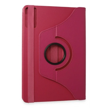 Xiaomi Redmi Pad SE Kılıf 360 Tablet Deri Kılıf - Pembe