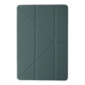 Xiaomi Redmi Pad SE Kılıf Kalemlikli Mars Tablet Kılıfı - Koyu Yeşil