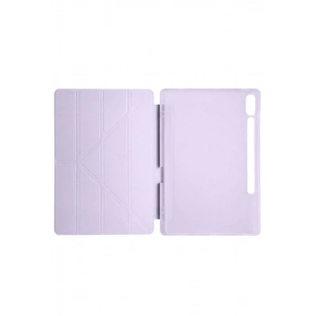 Xiaomi Redmi Pad SE Kılıf Kalemlikli Mars Tablet Kılıfı - Lila