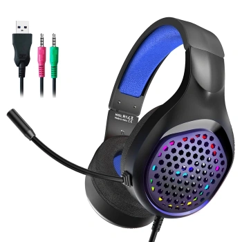 Xmowi R1 Gaming Mikrofonlu Rgb Oyuncu Kulaklığı Pc- Dizüstü  Ve Ps4