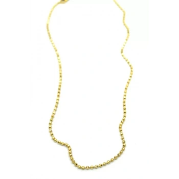 Xuping Dorika Top Zincir - 60 cm - Altın